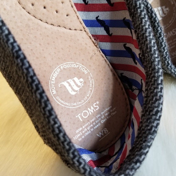 TOMS | Classic Movember Herringbone Shoes - Picture 6 of 6